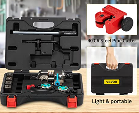 Automotive Brake Service Tools Hydraulic Brake Pipe Line Flaring Tool Set for 3/16"-1/2"
