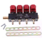 LPG CNG conversion kits 4CYL 6CYL 8CYL reducer injector rail ECU