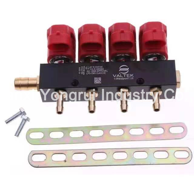 LPG CNG conversion kits 4CYL 6CYL 8CYL reducer injector rail ECU