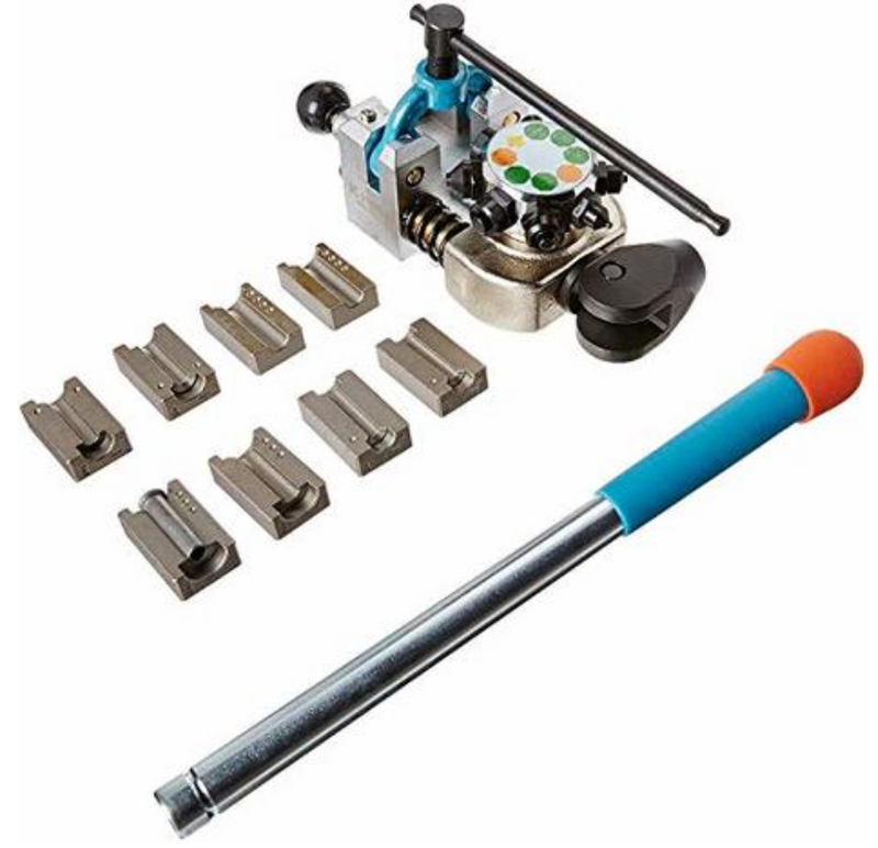 Automotive Brake Service Tools Hydraulic Brake Pipe Line Flaring Tool Set for 3/16"-1/2"