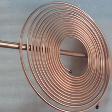 copper Coated bundy tube pancake coil