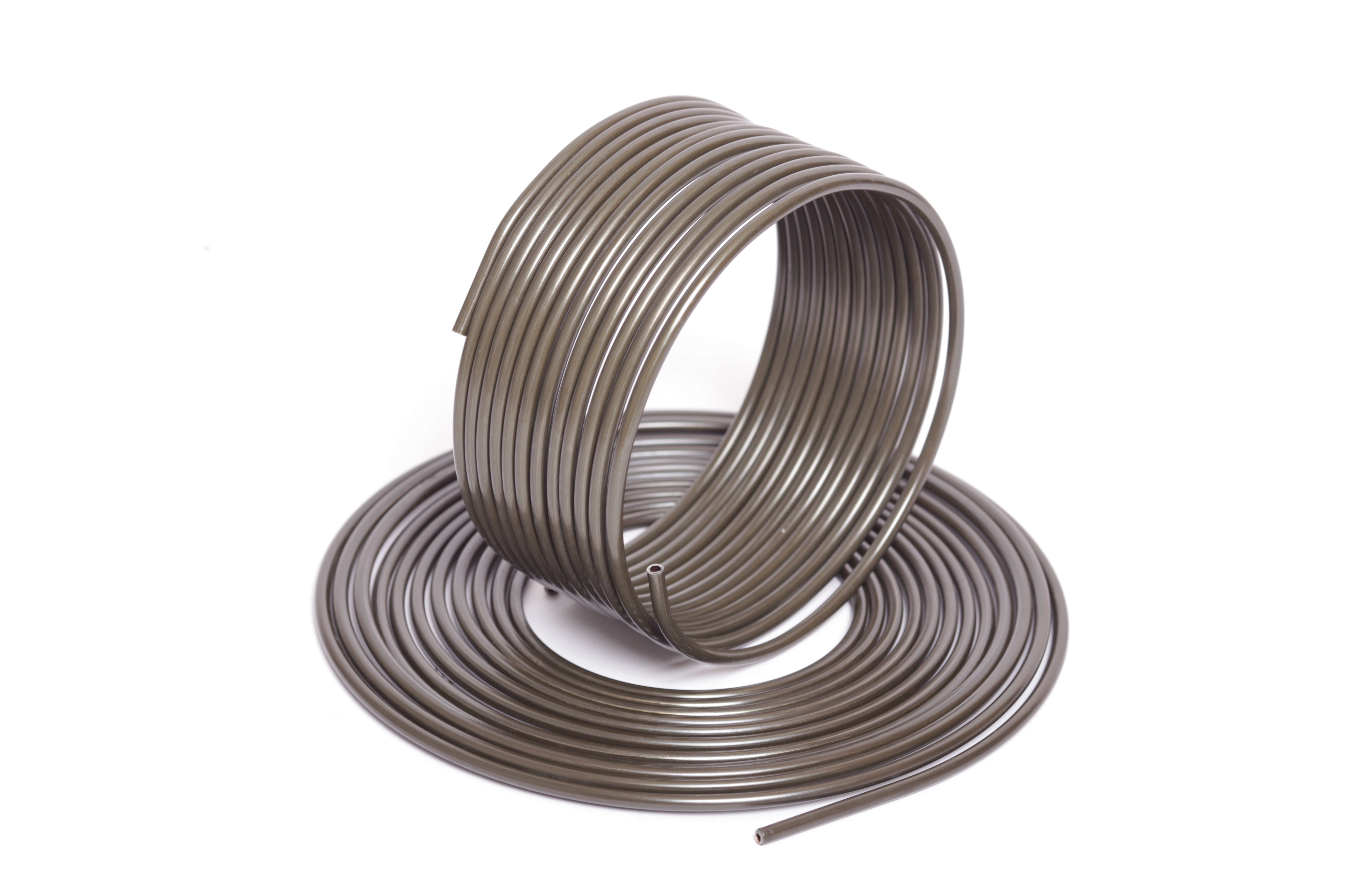 olive green zinc coated bundy tube