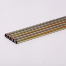 yellow color zinc coated bundy tube straight length