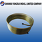 yellow color zinc coated bundy tube pancake coil
