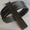 olive green zinc coated bundy tube