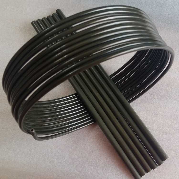 olive green zinc coated bundy tube