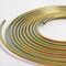 yellow color zinc coated bundy tube pancake coil